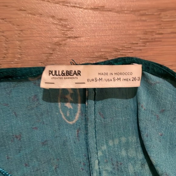 Pull & Bear Kimono-style Wrap Around Top. - Picture 2 of 4